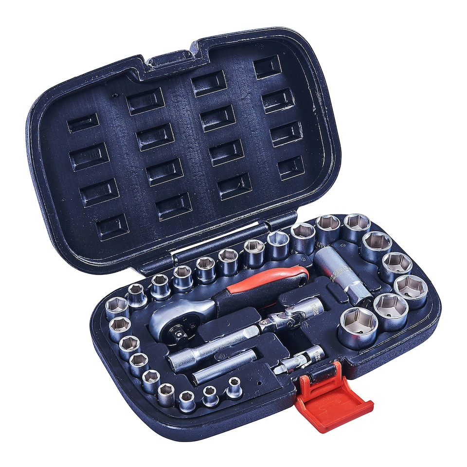 30 Piece 1/4" and 3/8" socket set - I0380