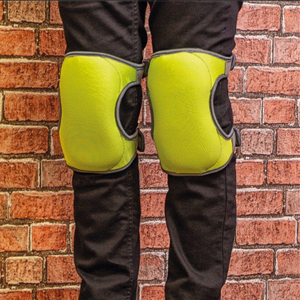 image 1 of Pegdev Memory Foam Garden Knee Pads Neoprene Cover Durable Velcro Fit