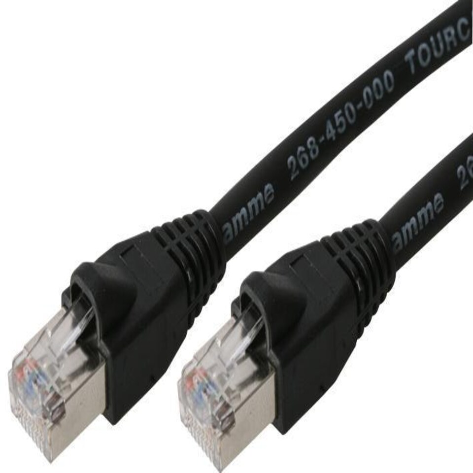 VDC - Van Damme TourCat Cat5e Flexible Screened Male to Male RJ45 to RJ45 3m