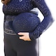 image 2 of Hy Elevate Allure Hat Silk - Navy/Gunmetal Grey - One Size