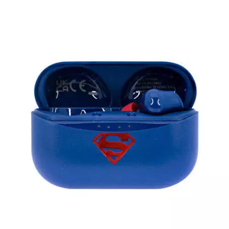 image 1 of Superman Slide Open TWS Earphones | Blue