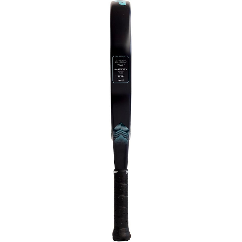 image 1 of Dunlop Childrens/Kids Galactica Padel Racket | Black | Black/Blue | One Size | 1