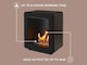 image 4 of Adam Mira Bio Ethanol Stove in Black