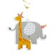 image 3 of Safari Animals Swirl Hanging Decorations - Pack of 2