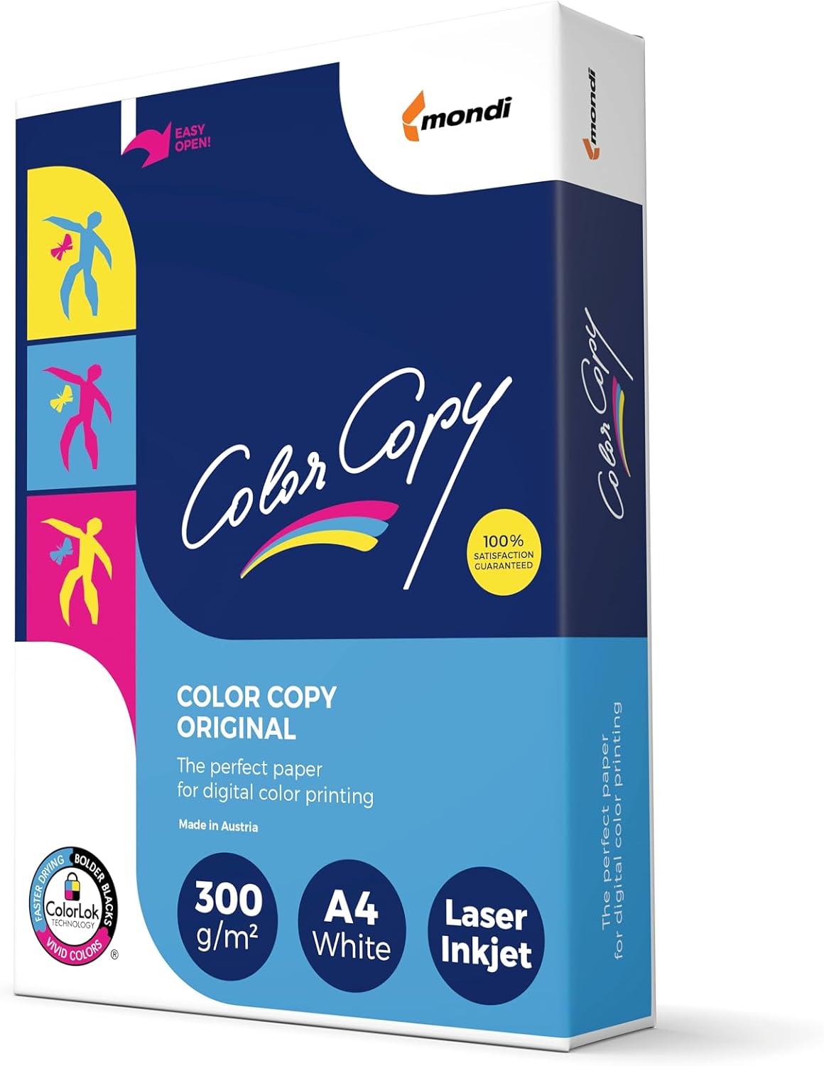 Color Copy Original A4 300gsm Paper - Premium White Cardstock Printing Paper 125 Sheets | Heavyweight Colour Laser & Inkjet Paper