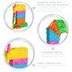 image 2 of Pinatas Number 1 Cardboard Pinata, Stick and Blindfold Set - W35cm x D7.5cm x H50cm - Multi
