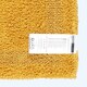 image 3 of Homescapes Luxury Reversible Extra Large Bath Mat - Mustard Yellow Yellow