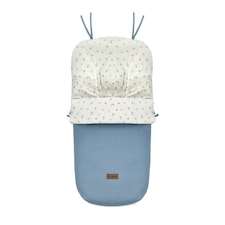 Jane Nest Plus Slight Footmuff Blue | Tulip