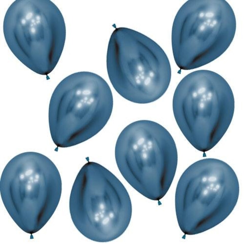 Reflex Blue Sempertex Biodegradable Mini Latex Balloons 13cm / 5 in - Pack of 50 Blue