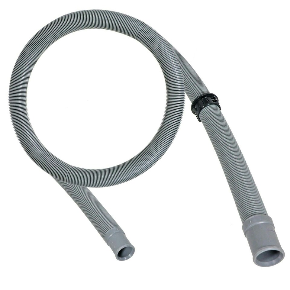 image 1 of SPARES2GO Universal Straight Drain Hose Pipe for Dishwasher Washing Machine (21mm)