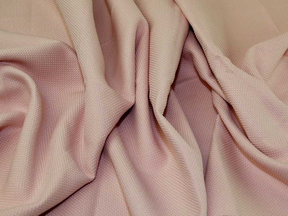 Pink Basket Weave Coating Fabric for Bag Making, Upholstery, 148cm / 58" Wide - per metre