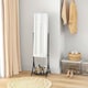 image 2 of HOMCOM Freestanding Full Length Mirror Adjustable Full Body Mirror w/ Shelf