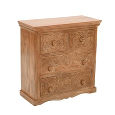 Viva Mango Wood Chest Of 4 Drawers