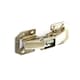 image 3 of Securit Easy On Zinc Plated Cabinet Hinge (Pack of 2) - Brass - 105mm