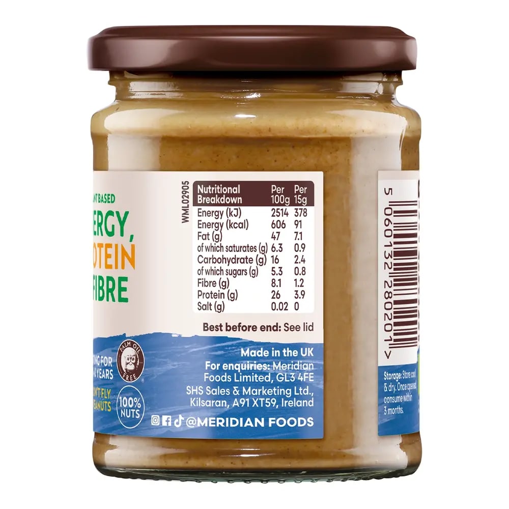 thumbnail image 2 of Vitacost Certified Organic Peanut Butter – Smooth & Unsalted, 5-Pack (18 Oz Each, 90 Oz Total) 2 of 6