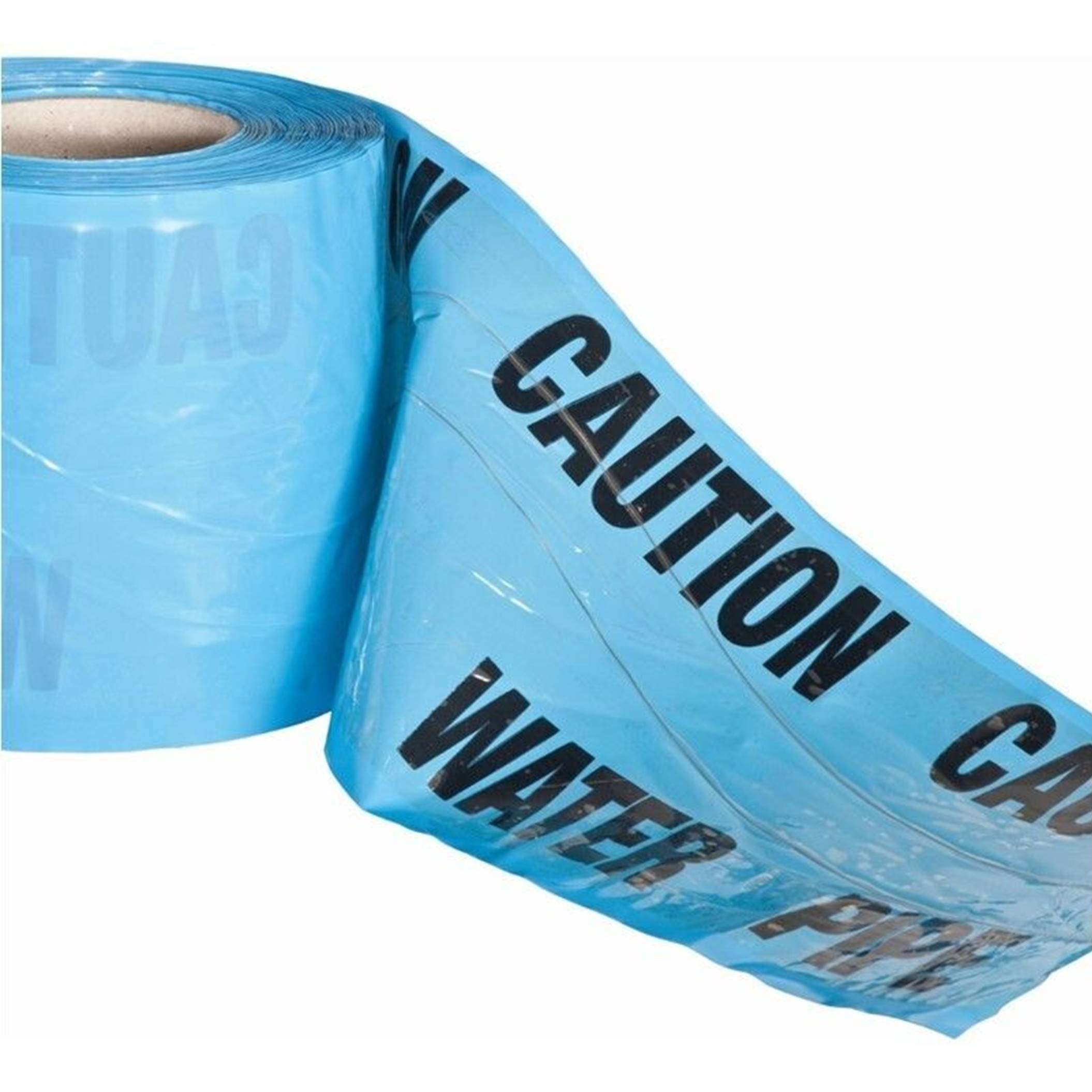 Pegdev High Visibility Underground Detectable Warning Tape Water 150mm x 70m Durable & Rot Resistant in Blue