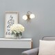 image 2 of BHS Soni 2 Light Wall Light, Brass