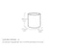 image 6 of Keter Cylinder Planter Set of 3 - Grey