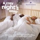 image 2 of Slumberdown All Seasons Combi Duvet, 13.5 Tog, Double | White