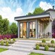 image 2 of Domeo 7 + Domeo 7 Al. pack-Log Cabin, Wooden Garden Room, Timber Summerhouse, Home Office - L605 x W390 x H250.8 cm Brown