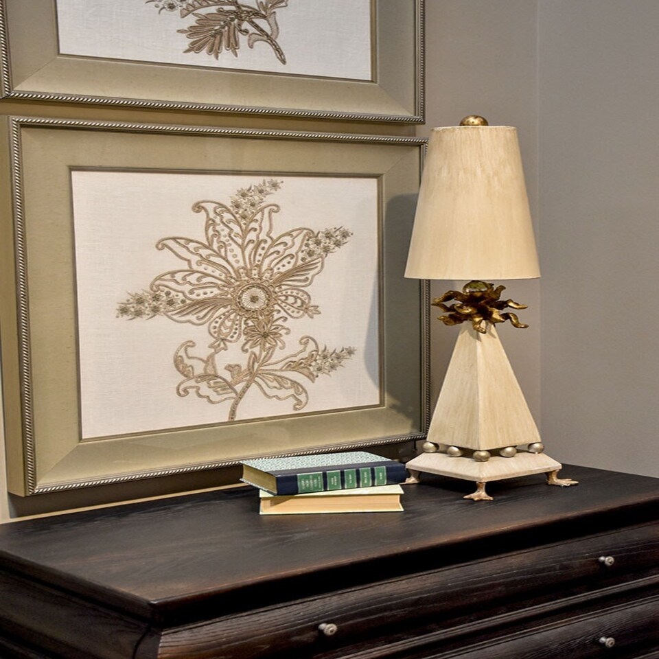 image 1 of Leda 1 Light Table Lamp Cream, E27