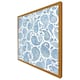 image 5 of Blue and white bo ho world (Picture Frame) White | M