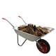 image 8 of 65 Litre 60kg Capacity Galvanised Samuel Alexander Metal Garden Wheelbarrow with Solid Puncture Proof Tyre
