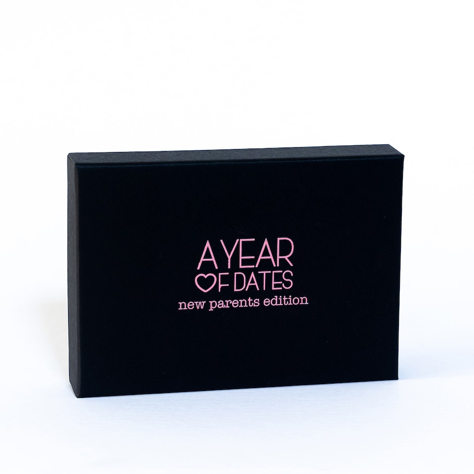image 1 of New Parents Year of Dates Gift Box | Pink