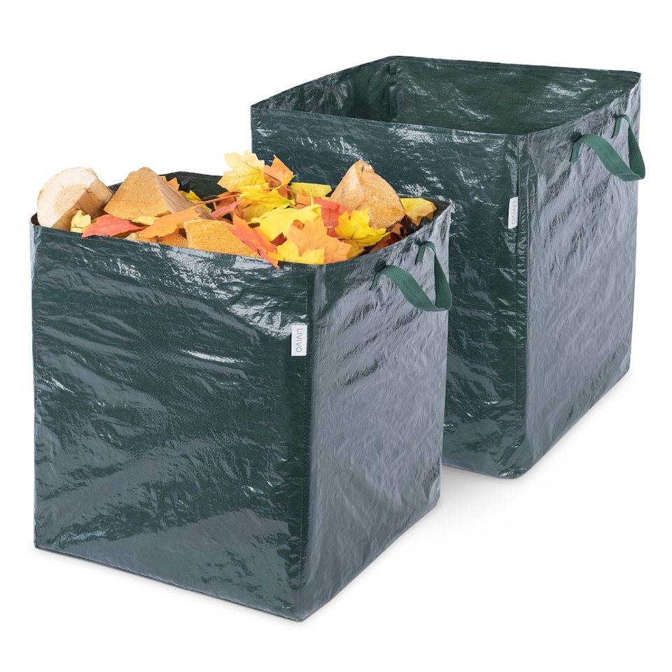 image 1 of 2pc Reusable 82L Garden Waste Bags