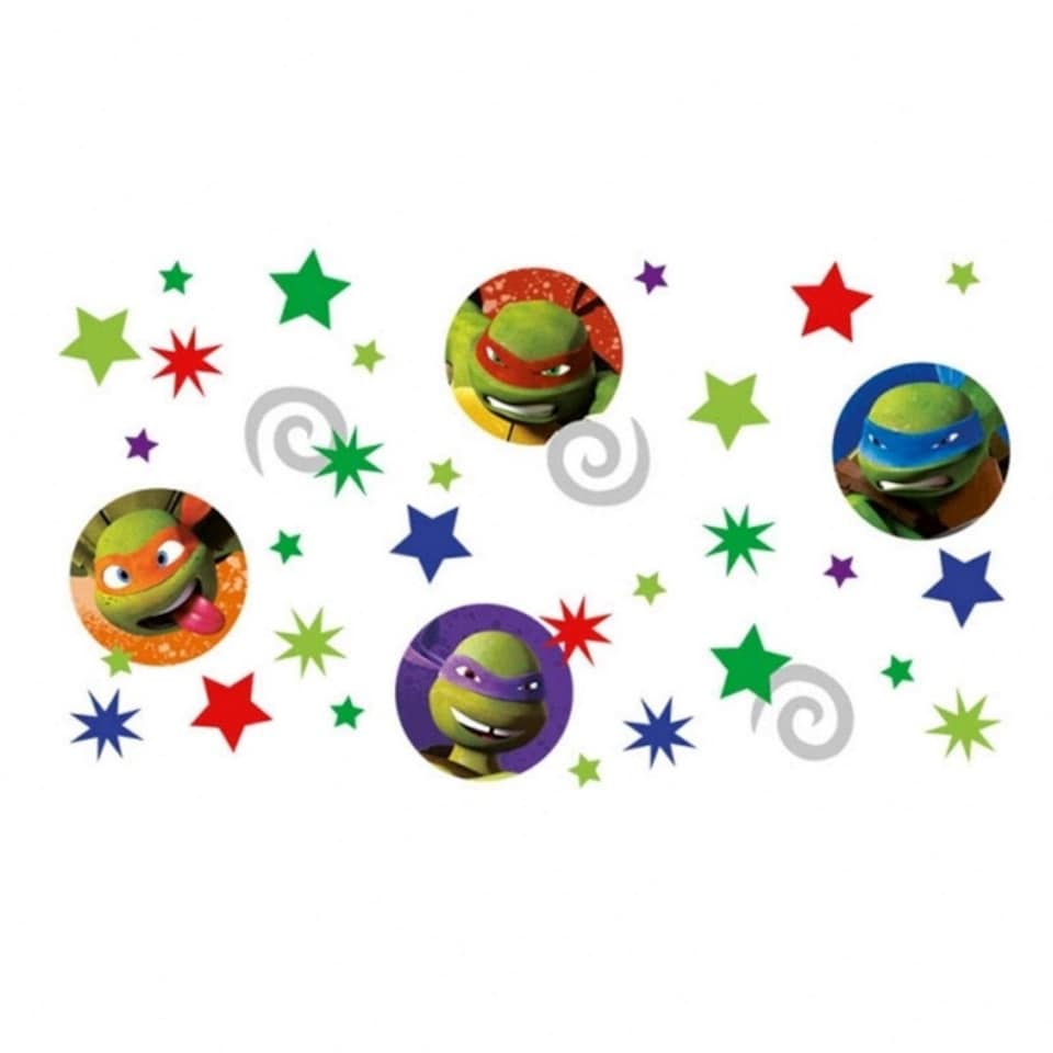 Teenage Mutant Ninja Turtles Superhero Birthday Confetti - Multicoloured - One Size