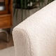 image 4 of Fabric Tub Chair Colour Range Wooden Legs Armchair Living Room Modern Office | Cream