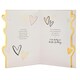 image 3 of Gold Foil Hearts Design & Heartfelt Verse Boyfriend Birthday Card