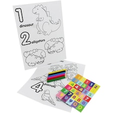 My 123 Colouring Set - Multicoloured - One Size