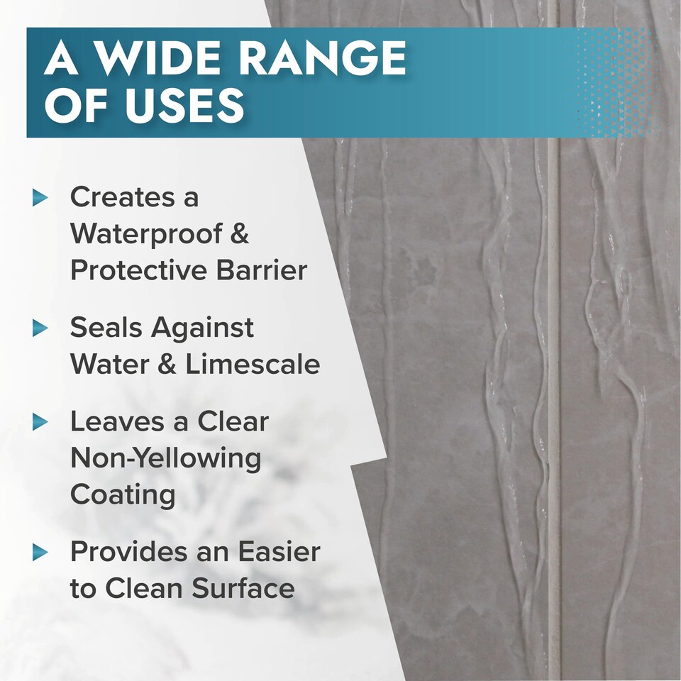image 1 of Polar Tile & Grout Sealer Spray Waterproof Finish | Clear | Clear | 400 ml | 1