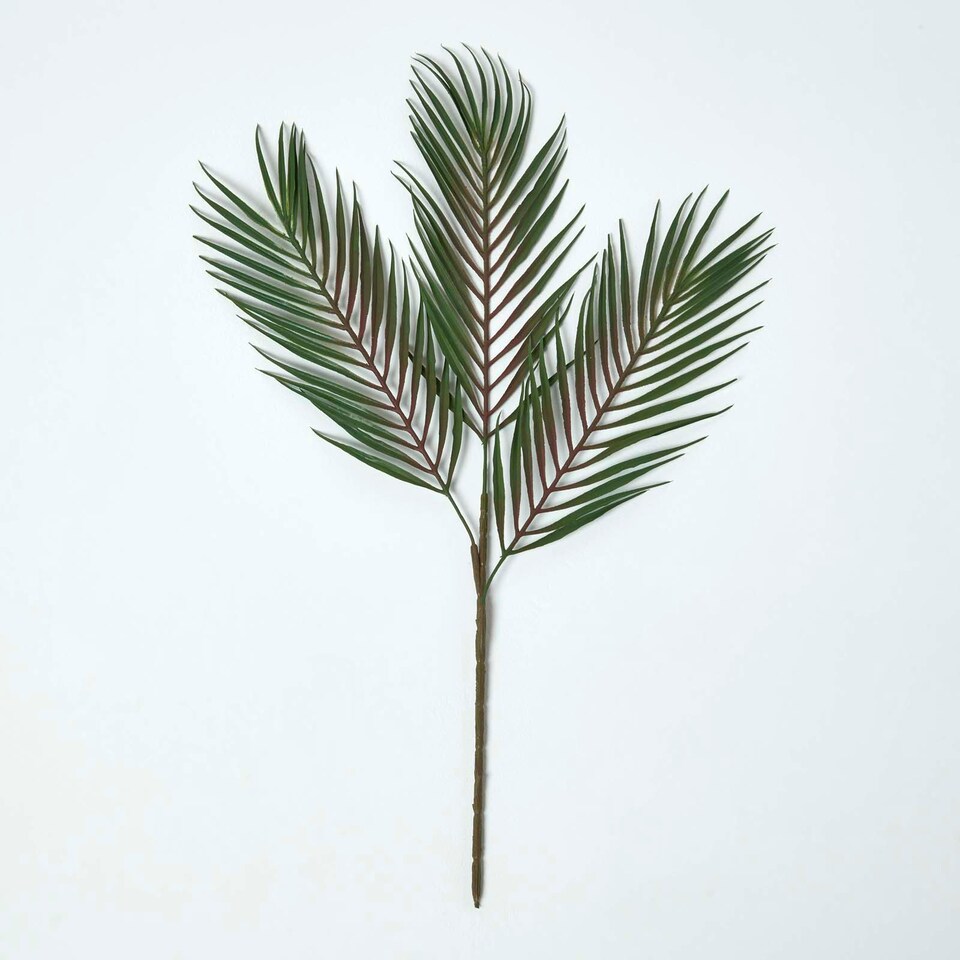 image 1 of Homescapes Tropical Palm Leaf Single Stem 68 cm