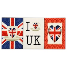 I Love UK Wall Art