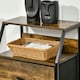 image 8 of HOMCOM Industrial 3 Drawers Storage Cabinet w/ Display Shelves for Living Room