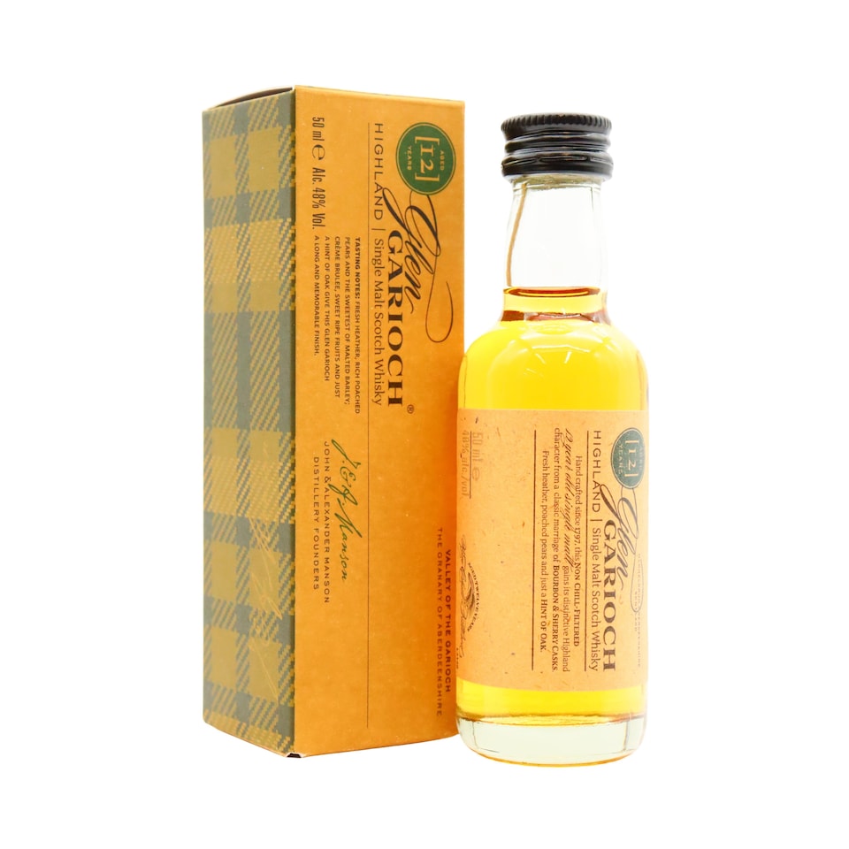 Glen Garioch - Highland Single Malt Scotch 12 year old Whisky Miniature