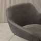 image 3 of Interiors by Premier Grey Velvet Chair, Ocassional Chair, Easy to Assemble Borg Chair, Comfy Office Chair