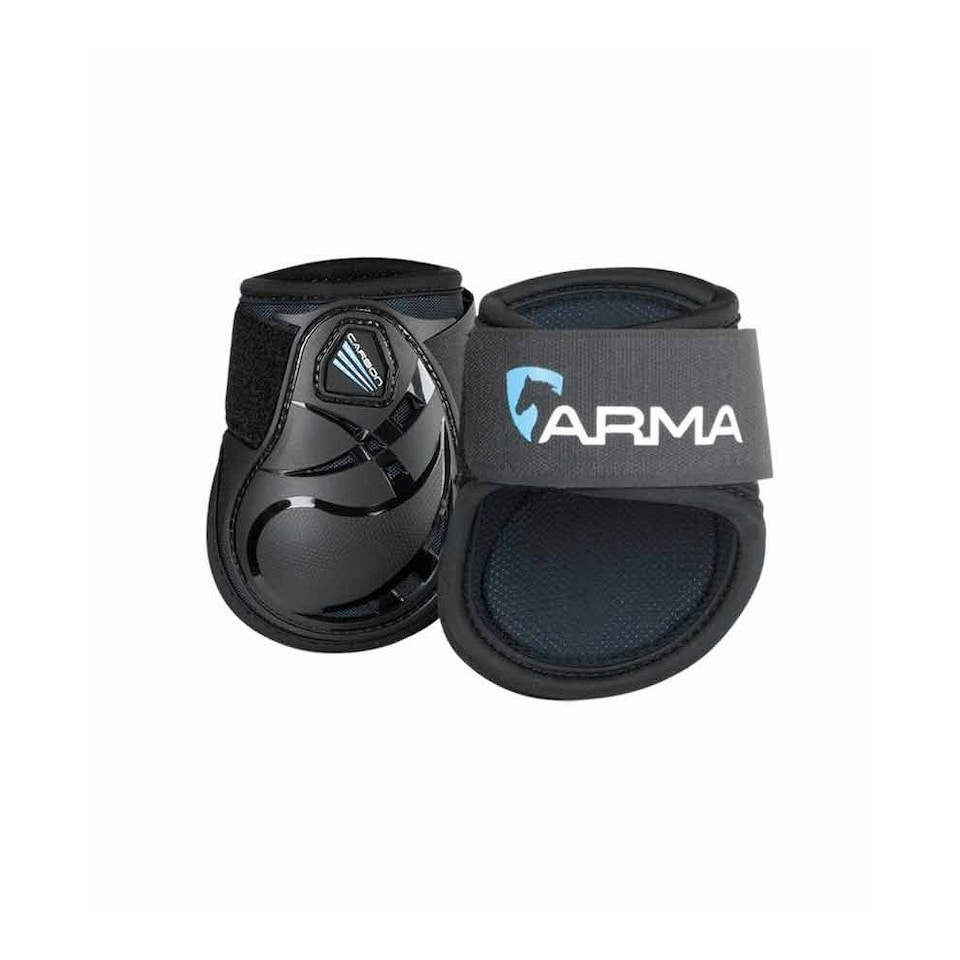 ARMA Carbon Horse Fetlock Boots - Black - Cob