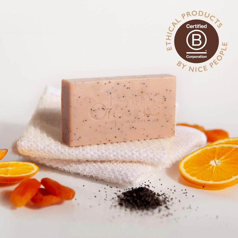 image 1 of TanOrganic Ultimate Tan Remover Scrub Bar 100g