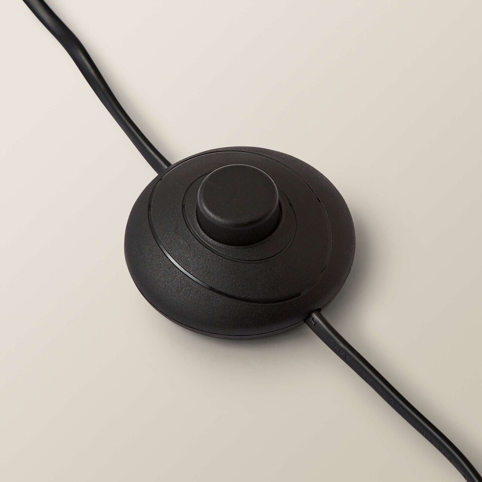 image 1 of ValueLights Charlie Gold Floor Lamp Navy Velvet Gold Inner Shade | Blue