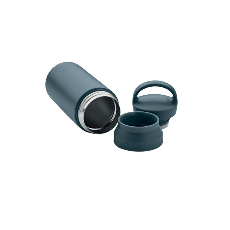 image 1 of MidOcean Onyx Double-Walled 320ml Bottle - Petrol - One Size Blue | One Size