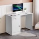image 1 of Vida Designs Hudson 1 Door 1 Drawer Computer Desk Home Office Workstation, White