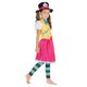 image 3 of Bristol Novelty Childrens/Girls Mad Hatter Girl Costume - Multicoloured - L L