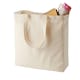 image 1 of Quadra Classic Canvas Shopper Bag - Natural - One Size Cream