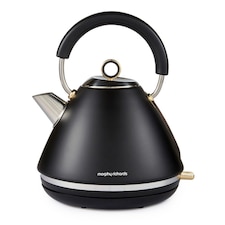 MORPHY RICHARDS ACCENTS PYRAMID KETTLE BLACK