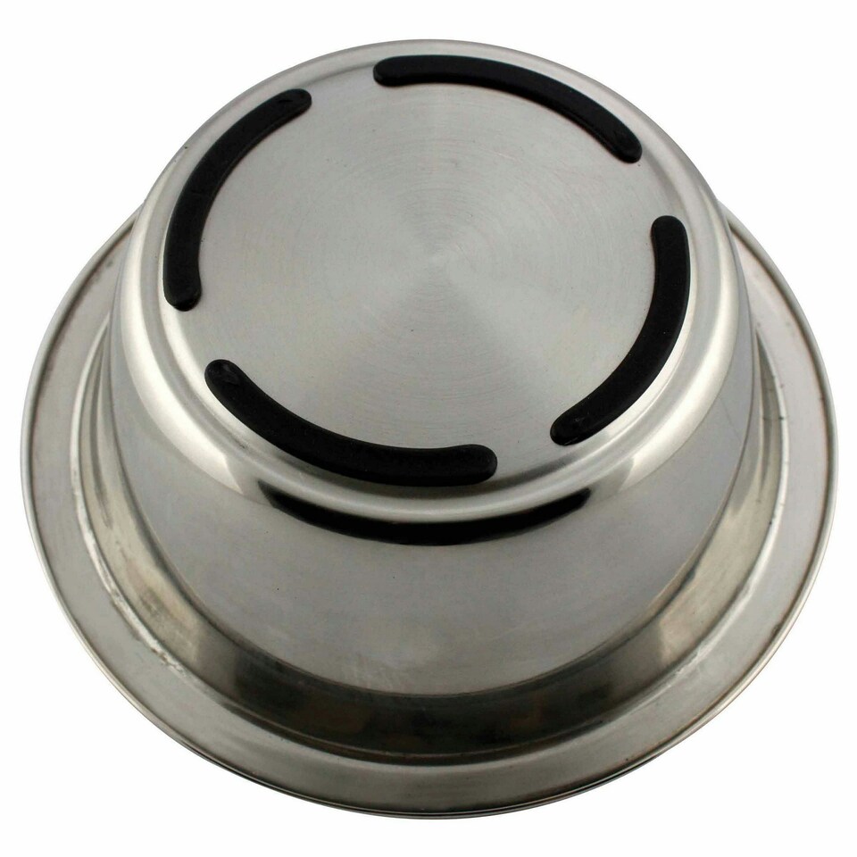 image 1 of Weatherbeeta Stainless Steel Dog Bowl - Silver - 13cm