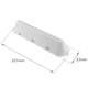 image 2 of SPARES2GO 3 x Drum Paddle Lifters for INDESIT Washing Machine