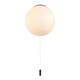 image 3 of Toronto Matt Black IP44 Wall Light